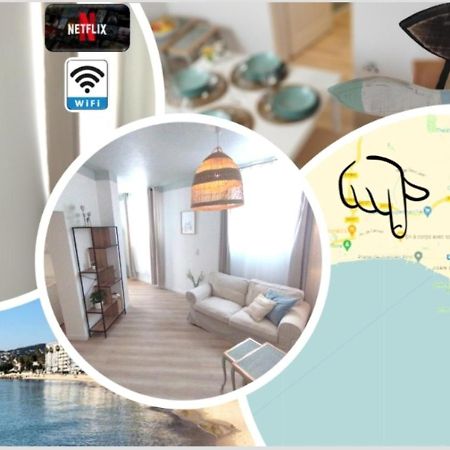 Plage & Confort 3 Pieces Parking Clim Et Wifi Antibes Exterior photo